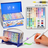 ROSYMENG 128 Colors Acrylic Paint Marker Pen